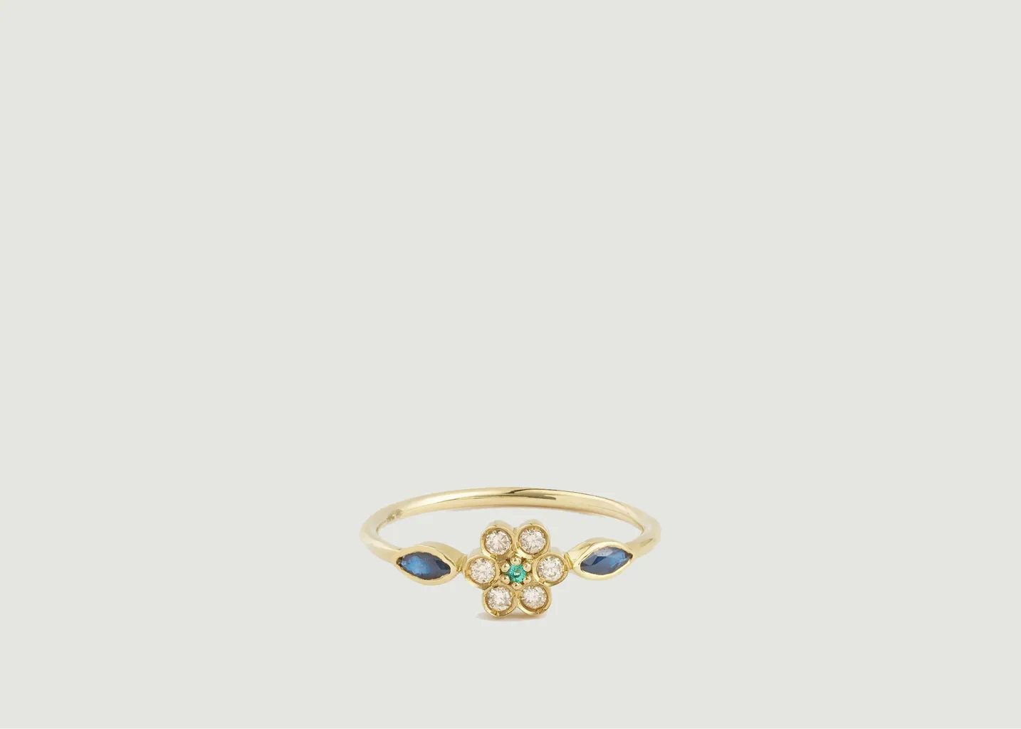 Bague Miniflower 1 Bleue Sophie d'Agon