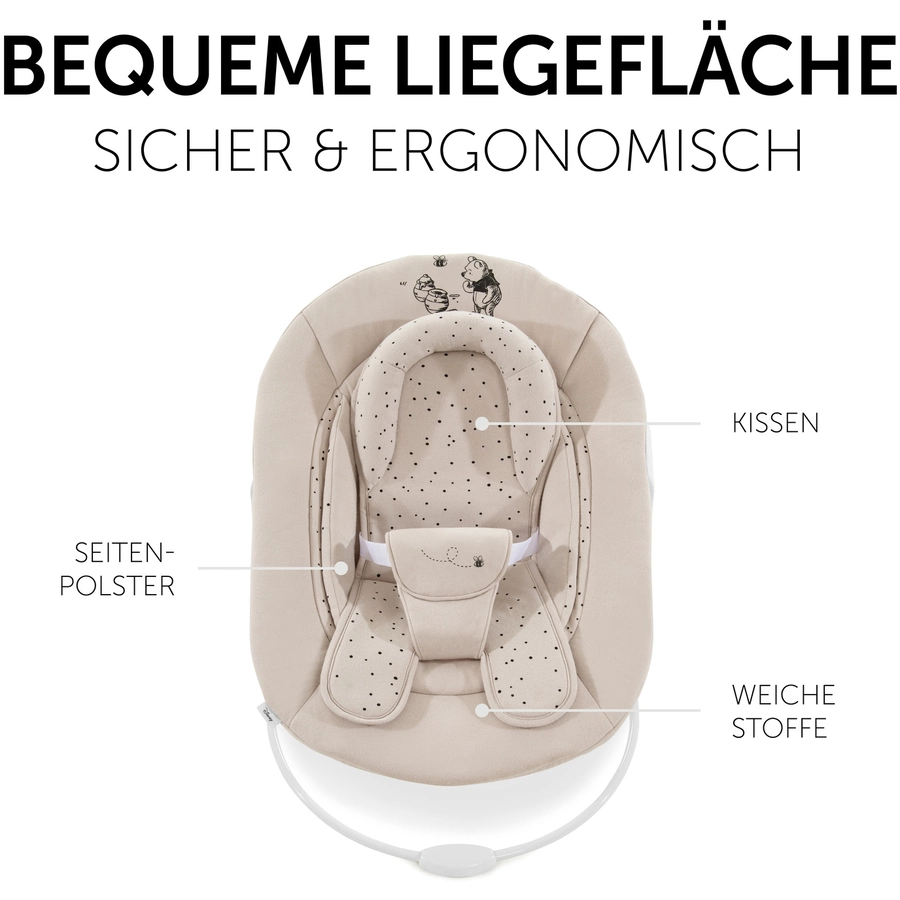 Hauck Babyaufsatz Alpha Bouncer 2in1 Winnie the Pooh Beige