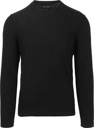 Marc O'Polo Pullover Linen Blend Navy 523507260266-898 kopen