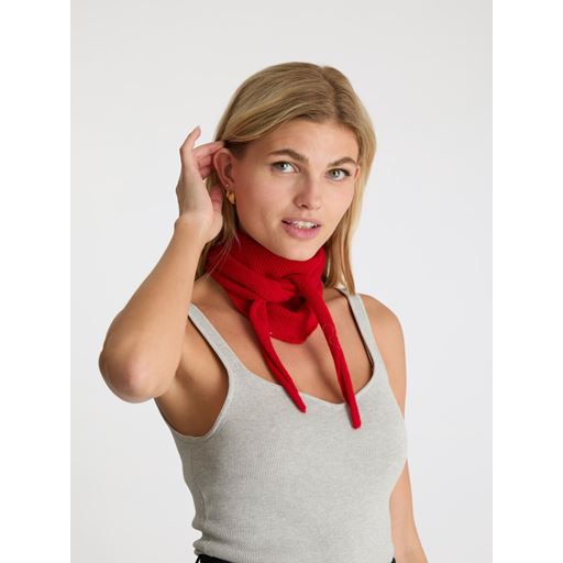 Neo Noir Misty Knit Tørklæde, Red