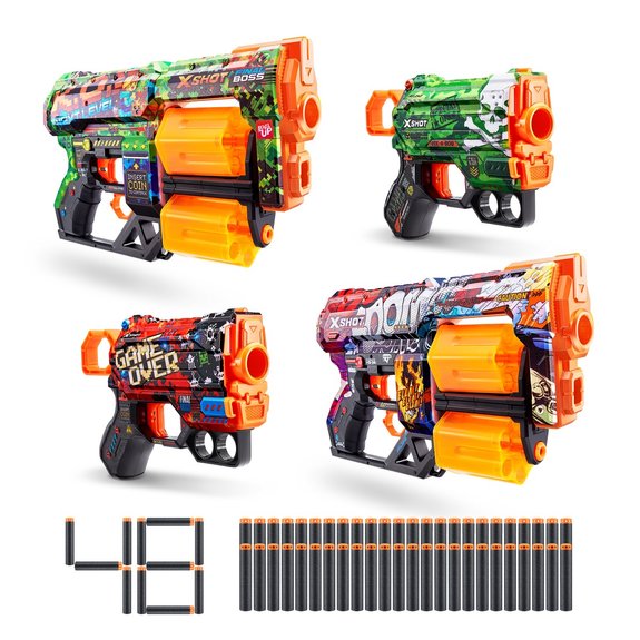 X-Shot Skins Double Dread Double Menace Combo Pack