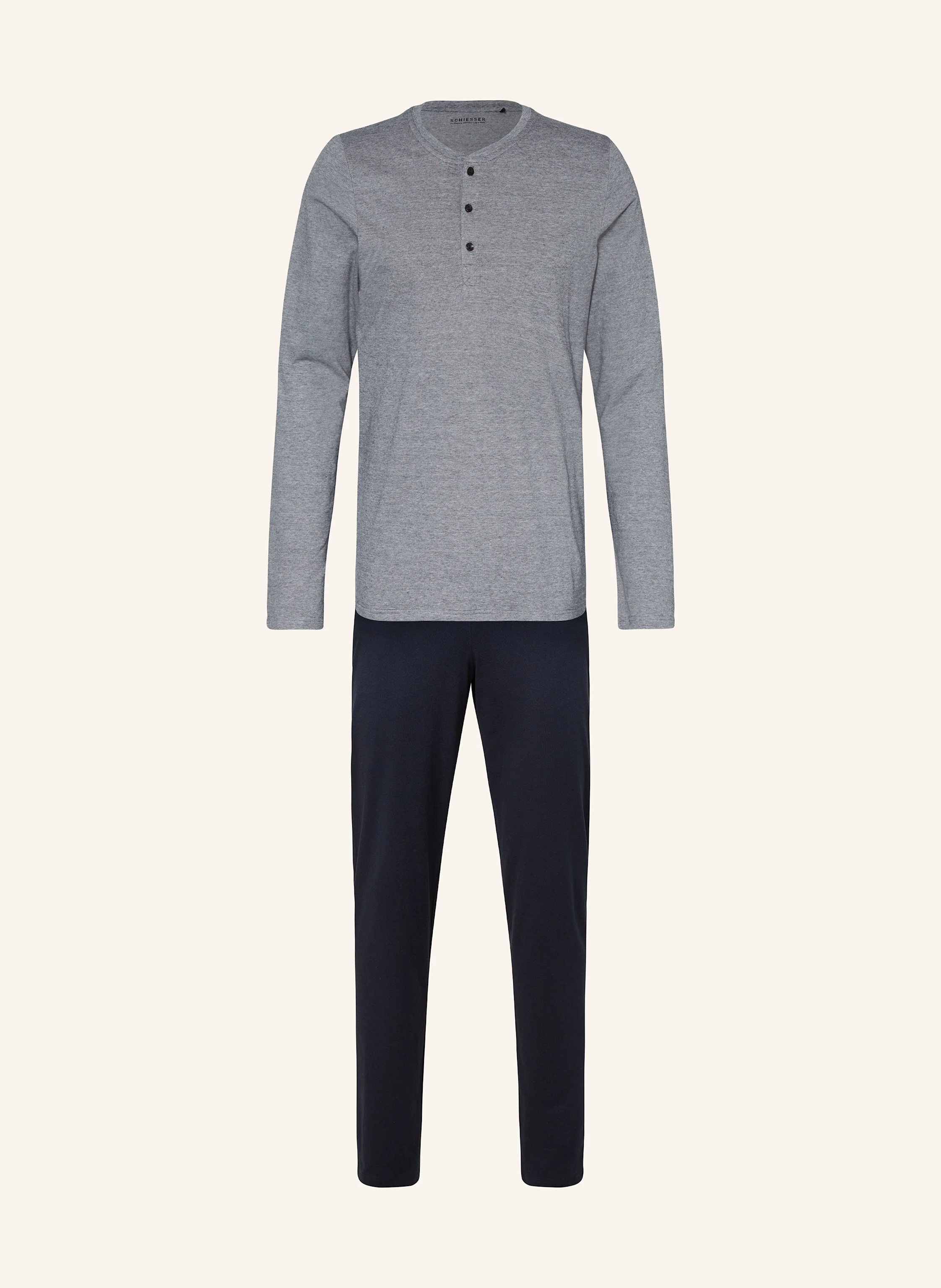 SCHIESSER Schlafanzug CASUAL ESSENTIALS