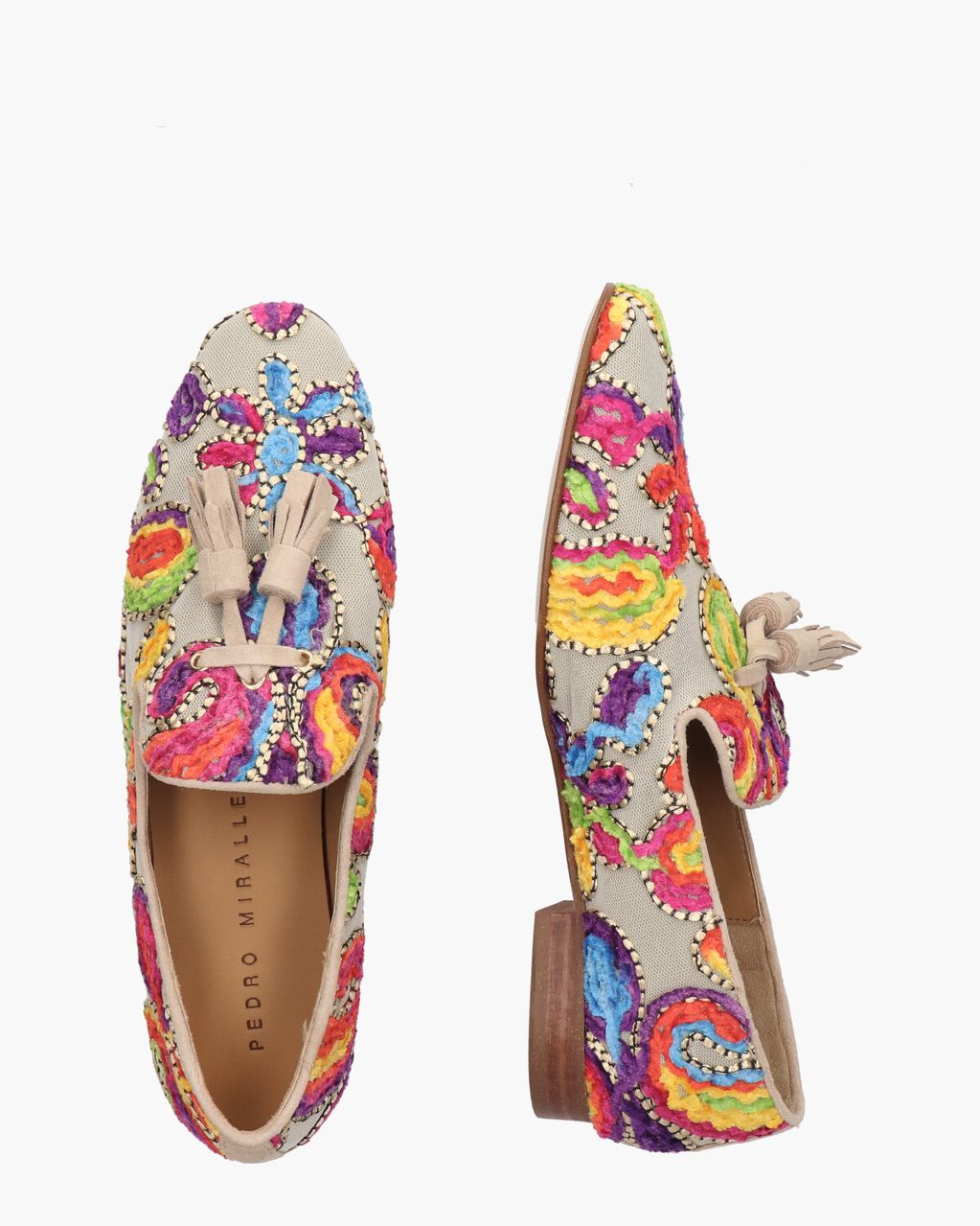 Pedro Miralles Talima 13577 Beige/Multicolor Damesloafers