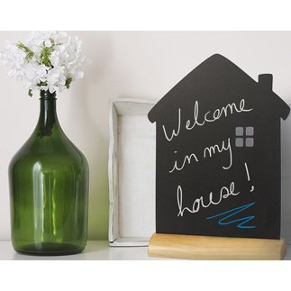 Ardoise de table SILHOUETTE 'Maison'