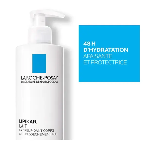 Leite Anti-Ressecamento Lipikar da La Roche-Posay 400ml