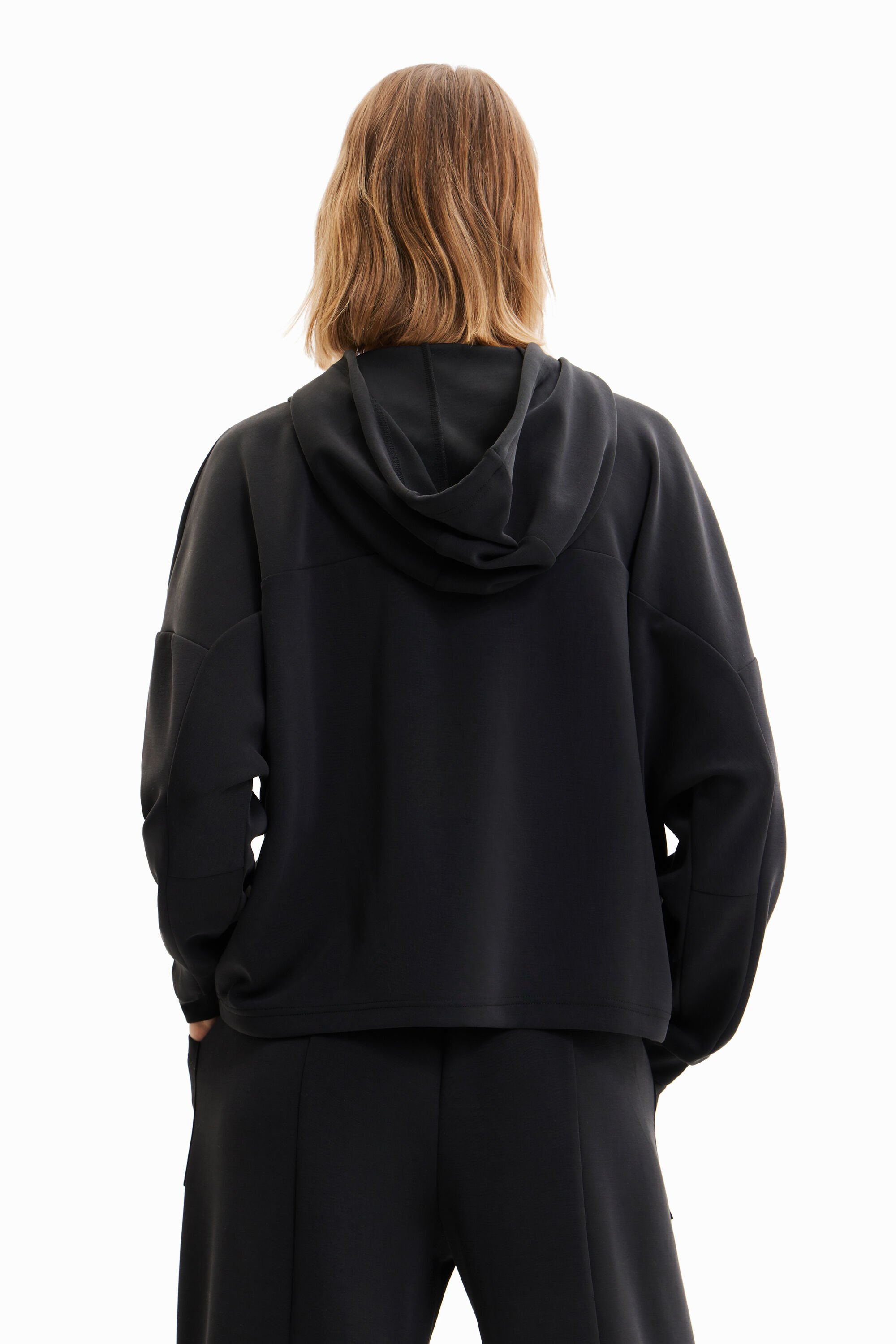 Sweat-shirt oversize doux