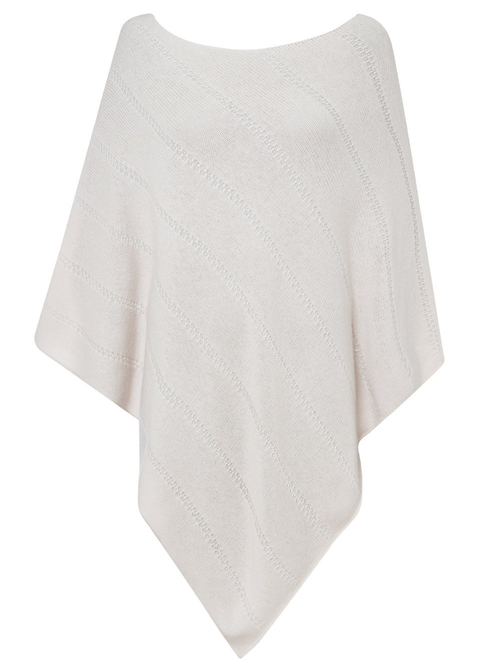 Poncho en laine avec teneur en Good Cashmere Standard®