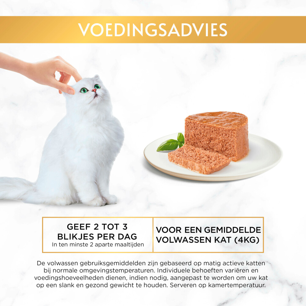 Gourmet Gold Mousse Kip - Zalm - Niertjes - Konijn8 x 85 gr