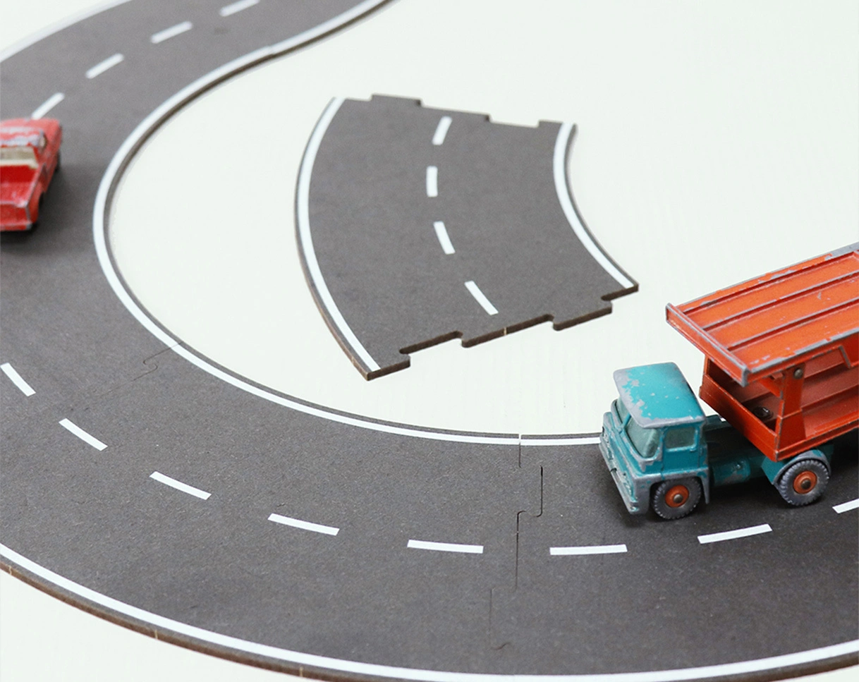 Straßenbau-Set MyRoads STARTER-SET 44-teilig