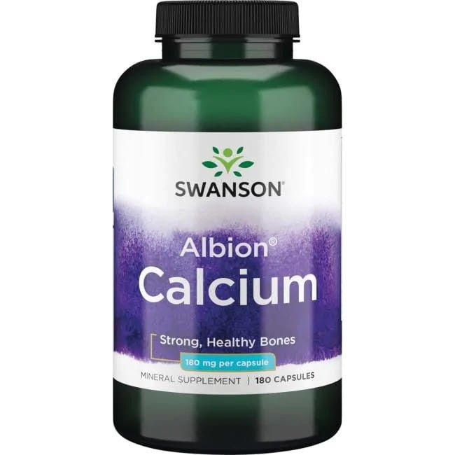 Swanson Albion Calcium 180mg
