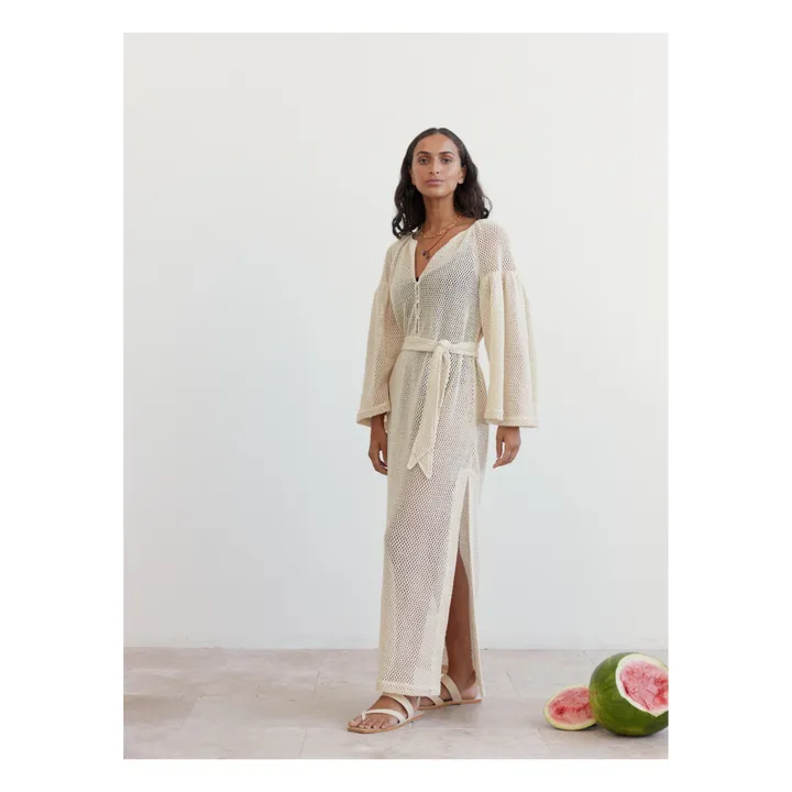 Boteh Robe Maxi Citrine | Naturel