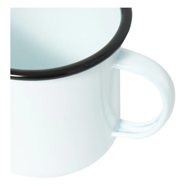 Zangra Tasse en émail | Blanc