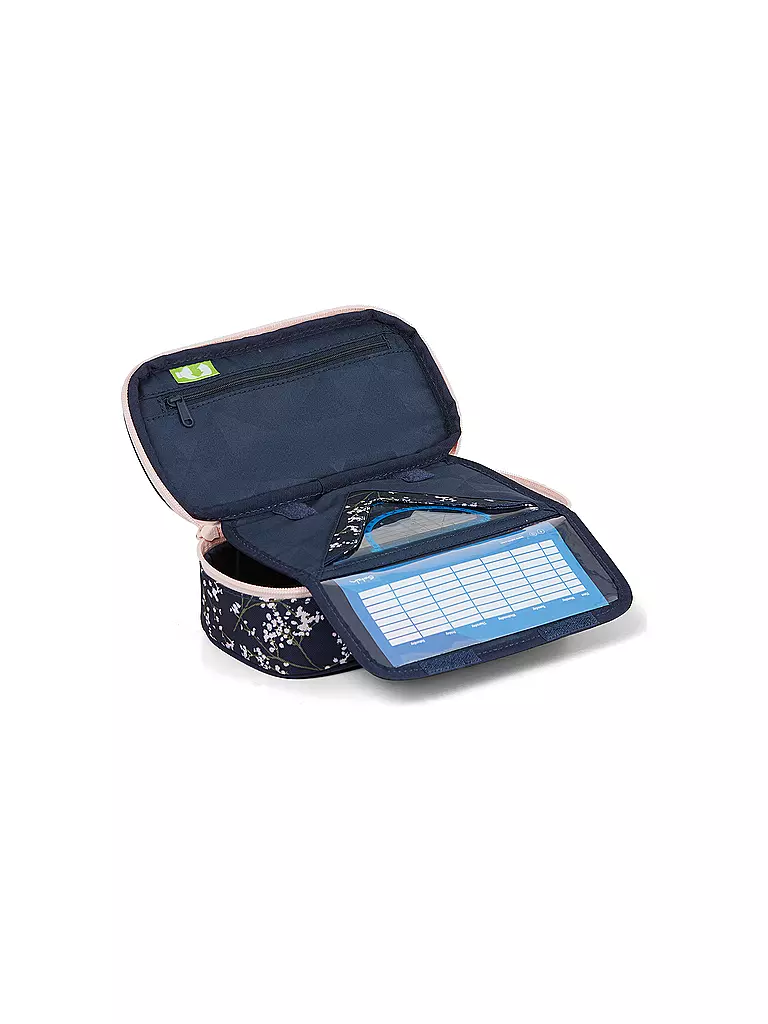 SATCH Schlamperbox Blommy Breeze dunkelblau