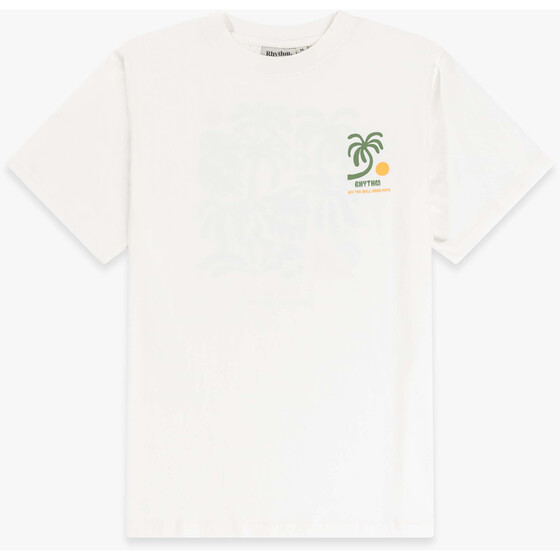 Rhythm Trees SS T-shirt Vintage White Herren SU25