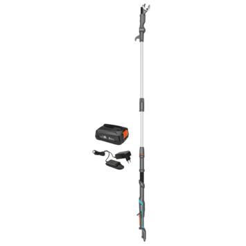 Gardena 18V telescopische takkenschaar 2,5m (P4A) Incl. 2.0Ah accu   lader