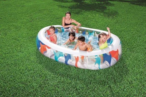 Bestway 54066, 542 L, Oppustelig pool, Flerfarvet, 4,02 kg