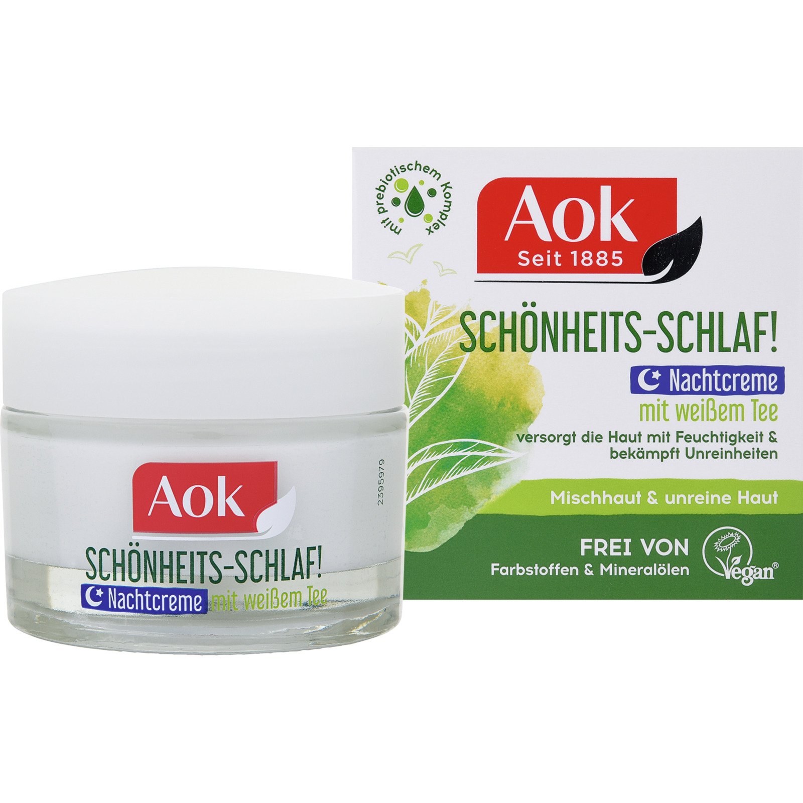 Aok Nachtcreme mit weissem Tee 50 ml