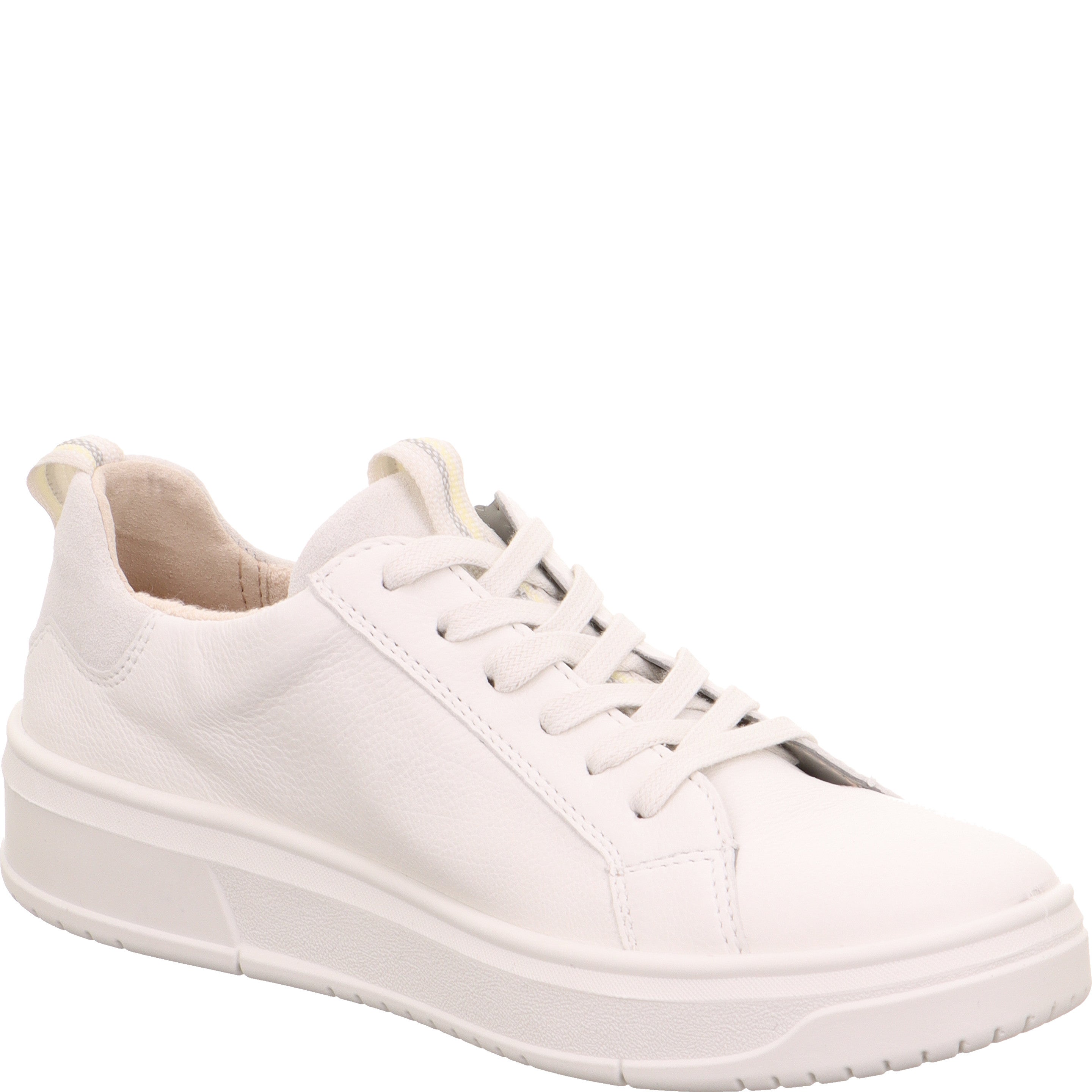 legero REJOISE Damen  Sneaker low mit Schnürung - Farbe: Offwhite - Größe: 3.5