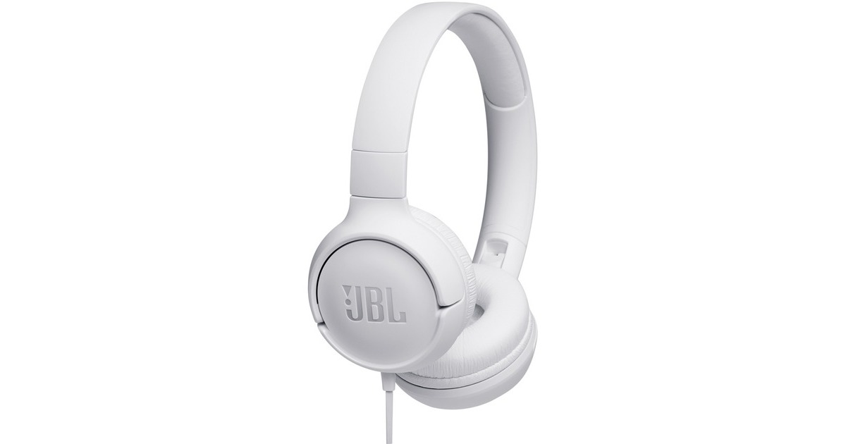 JBLTUNE 500 on-ear headset  (Wit)