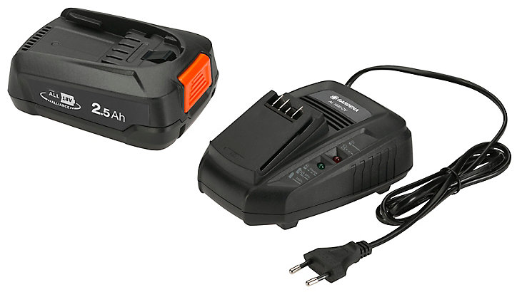 Kit de démarrage Gardena P4A PBA 18V 45 AL/45 + AL 1830