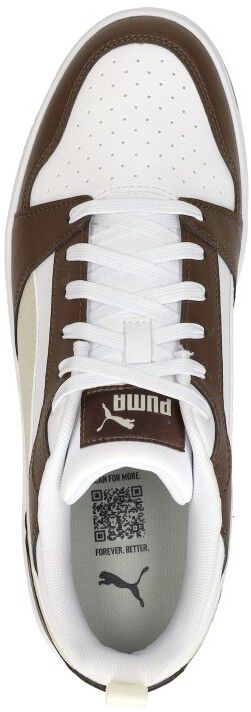 Puma Rebound v6 Low donkerbruin