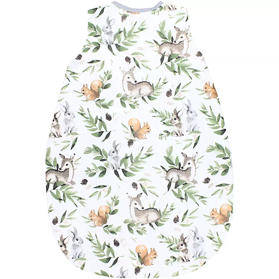 TupTam Baby Sommer Schlafsack Ärmellos Unwattiert grüngelb
