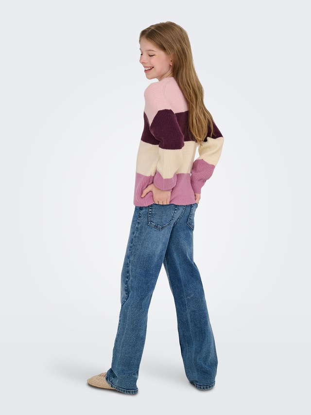 KIDS ONLY Strickpullover »KOGSANDY L/S STRIPE PULLOVER KNT NOOS«