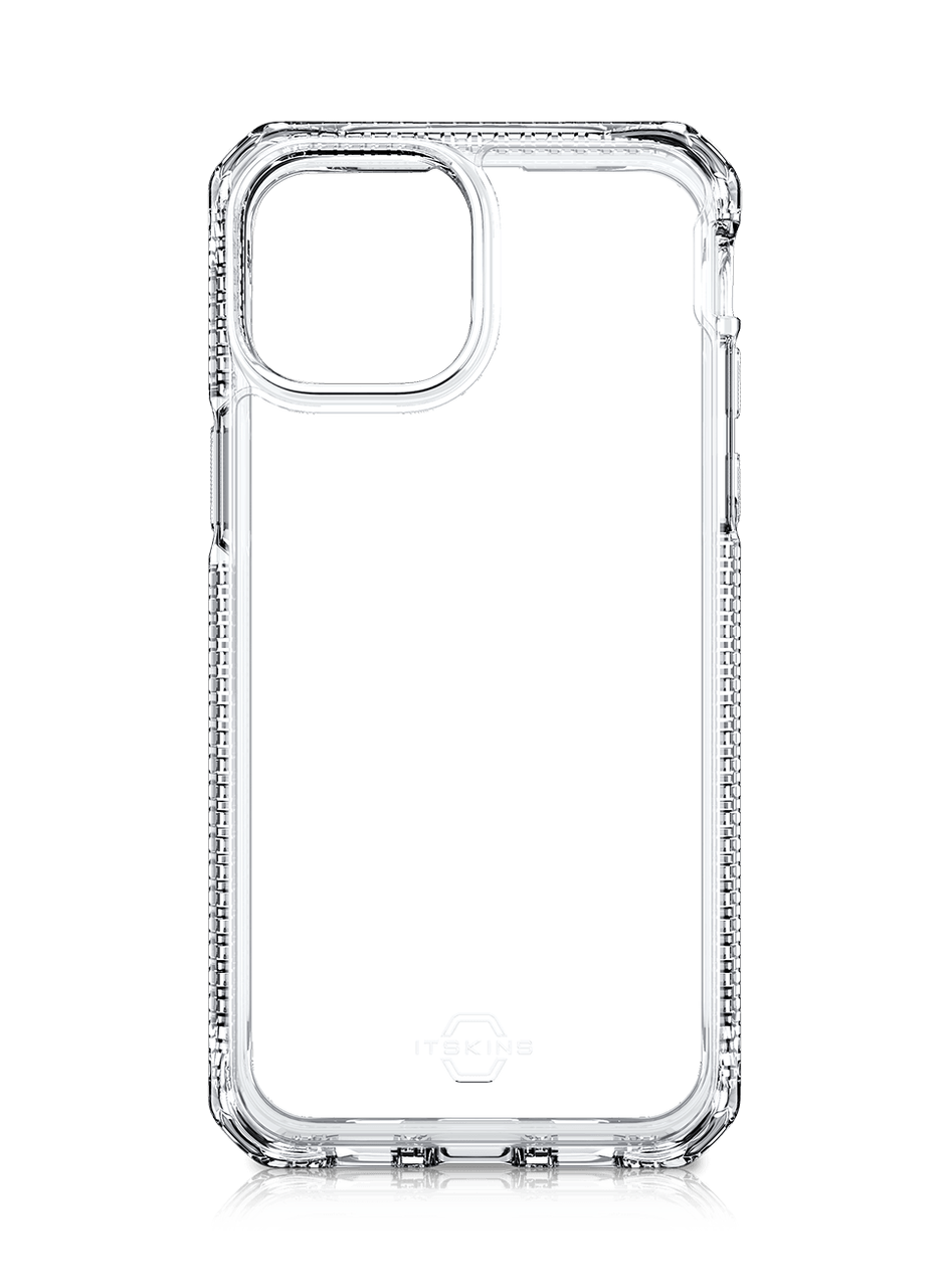 iPhone 13 Pro Hybrid Clear Antimikrobielle Schutz Hardcase Hülle (AP2X-HBMKC-TRSP) - Transparent