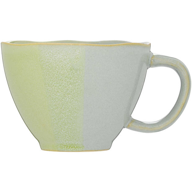 Blokker Mok Positano - 400 ml - Groen/Blauw