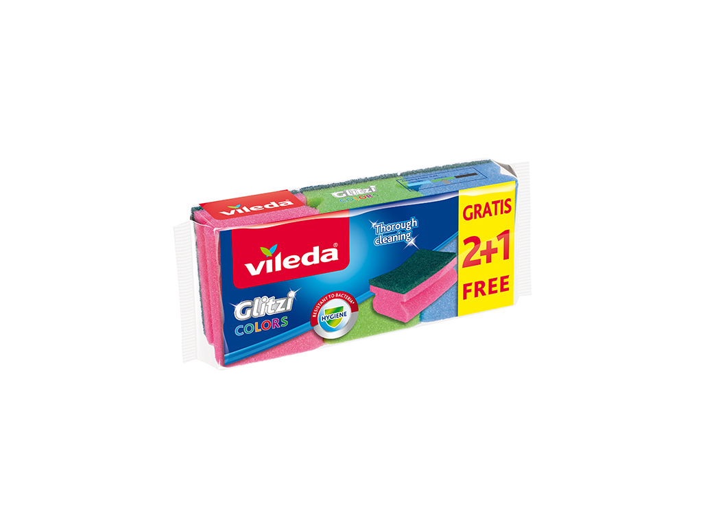 SALVA UNHAS VILEDA GLITZI COLORS 2UN 1UN