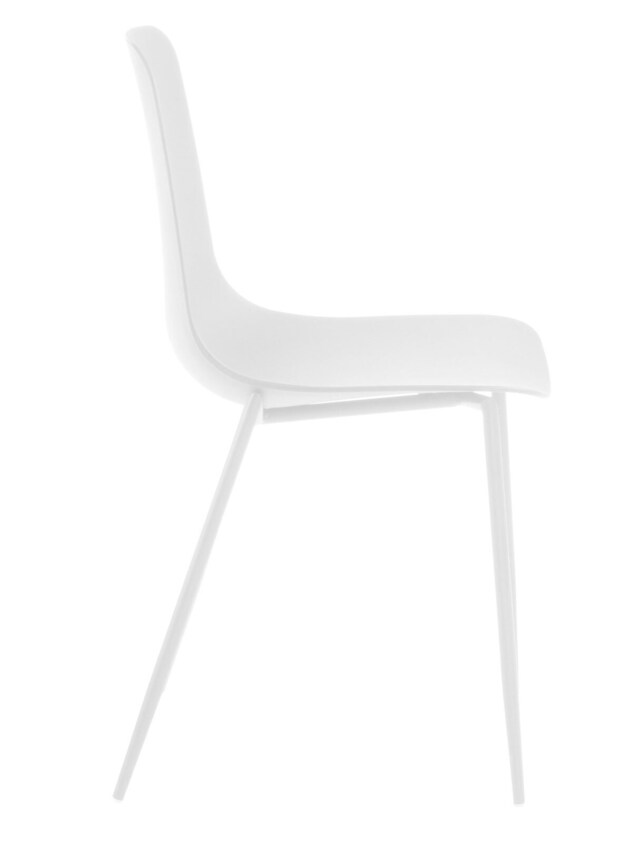 Kave Home Esszimmerstuhl WHATTS 4er Set weiß