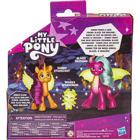 My little pony dragon light reveal