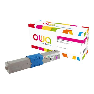 Cartouche laser compatible OKI 44973510 - magenta - Owa K18023OW
