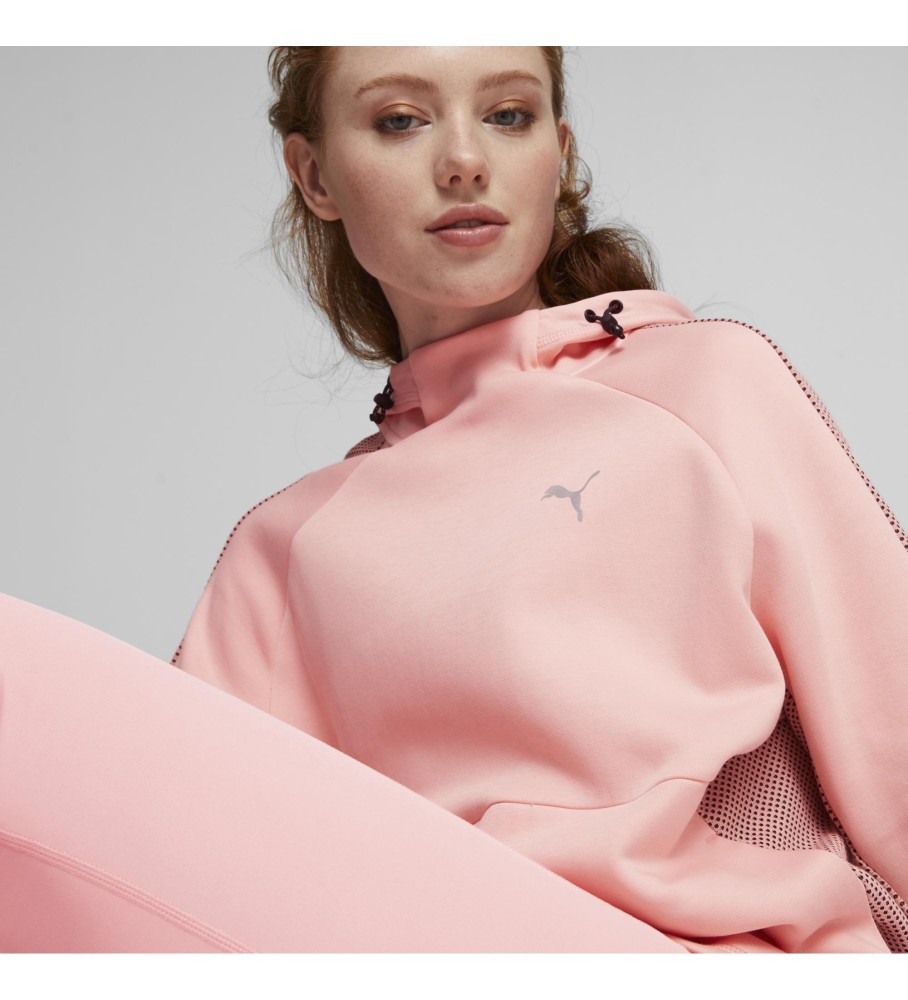 Moletom Puma EvoStripe Rosa
