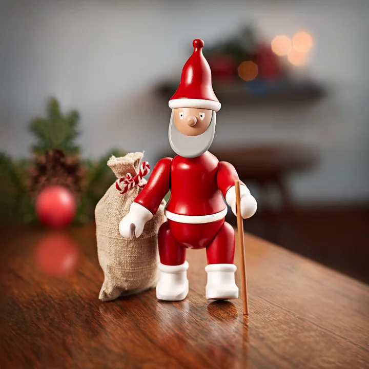 Kay Bojesen - Weihnachtsmann, Buchenholz