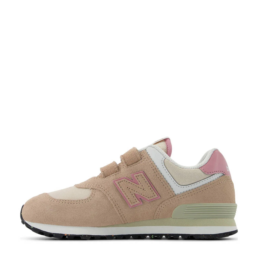 New Balance 574sneakers beige/roze/wit