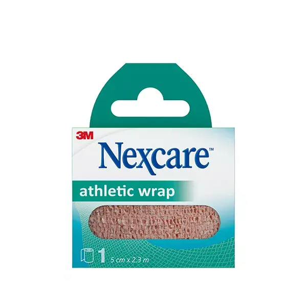 Fita adesiva de suporte atlético Nexcare™, bege, 5 cm x 2,3 m