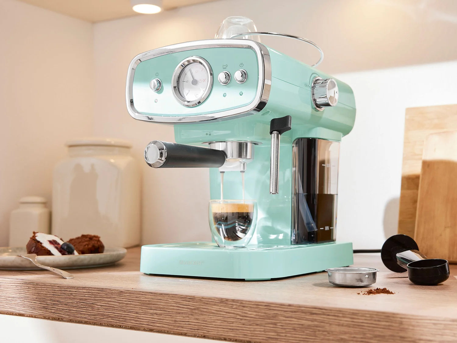 SILVERCREST&reg; KITCHEN TOOLS &raquo;SEM 1050 A2&laquo; espresso machine with portafilter system