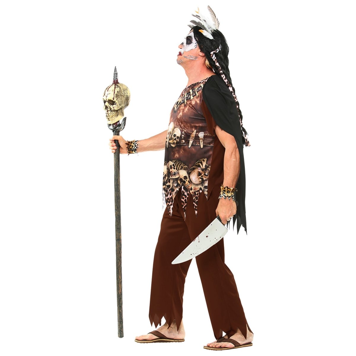 Halloween Kostuum Heren Priester 4 delig