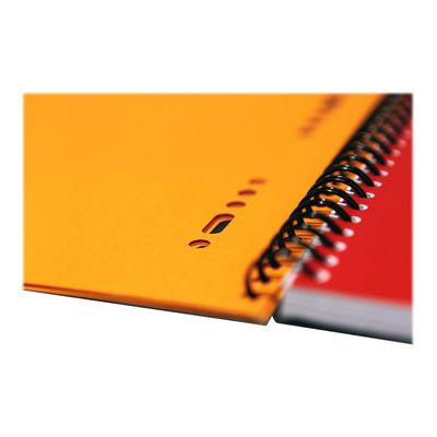 Oxford Activebook - Cahier à spirale A5 - 160 pages - petits carreaux (5x5 mm)