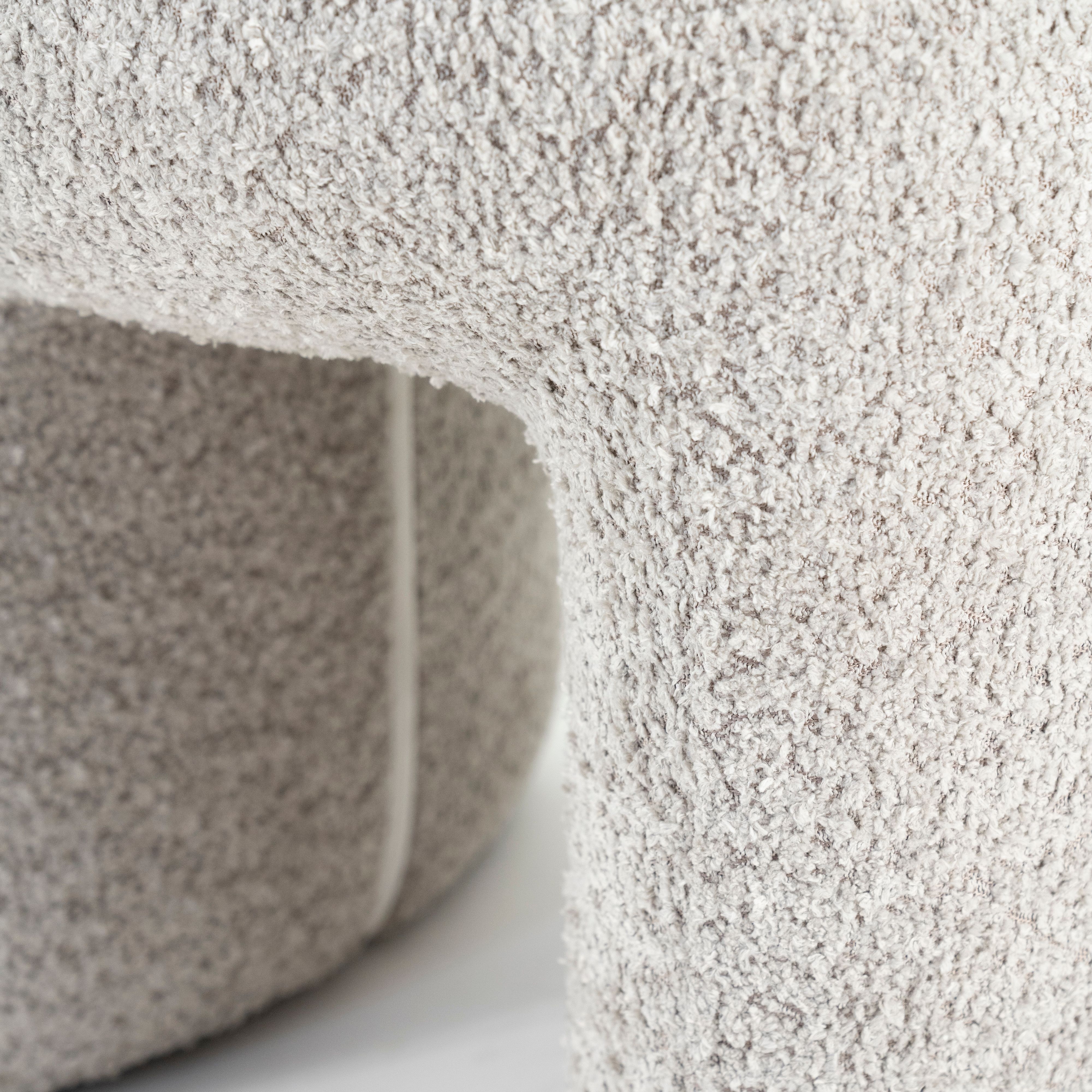Poef - taupe | 230303 Sahi B46 x D44 x H41 cm