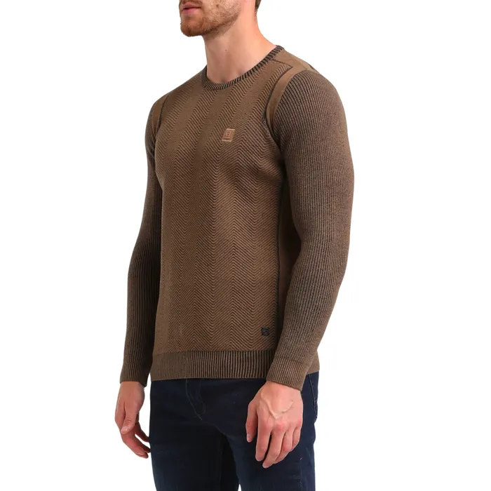 Gabbiano Geometrisch Knitted Sweater Heren