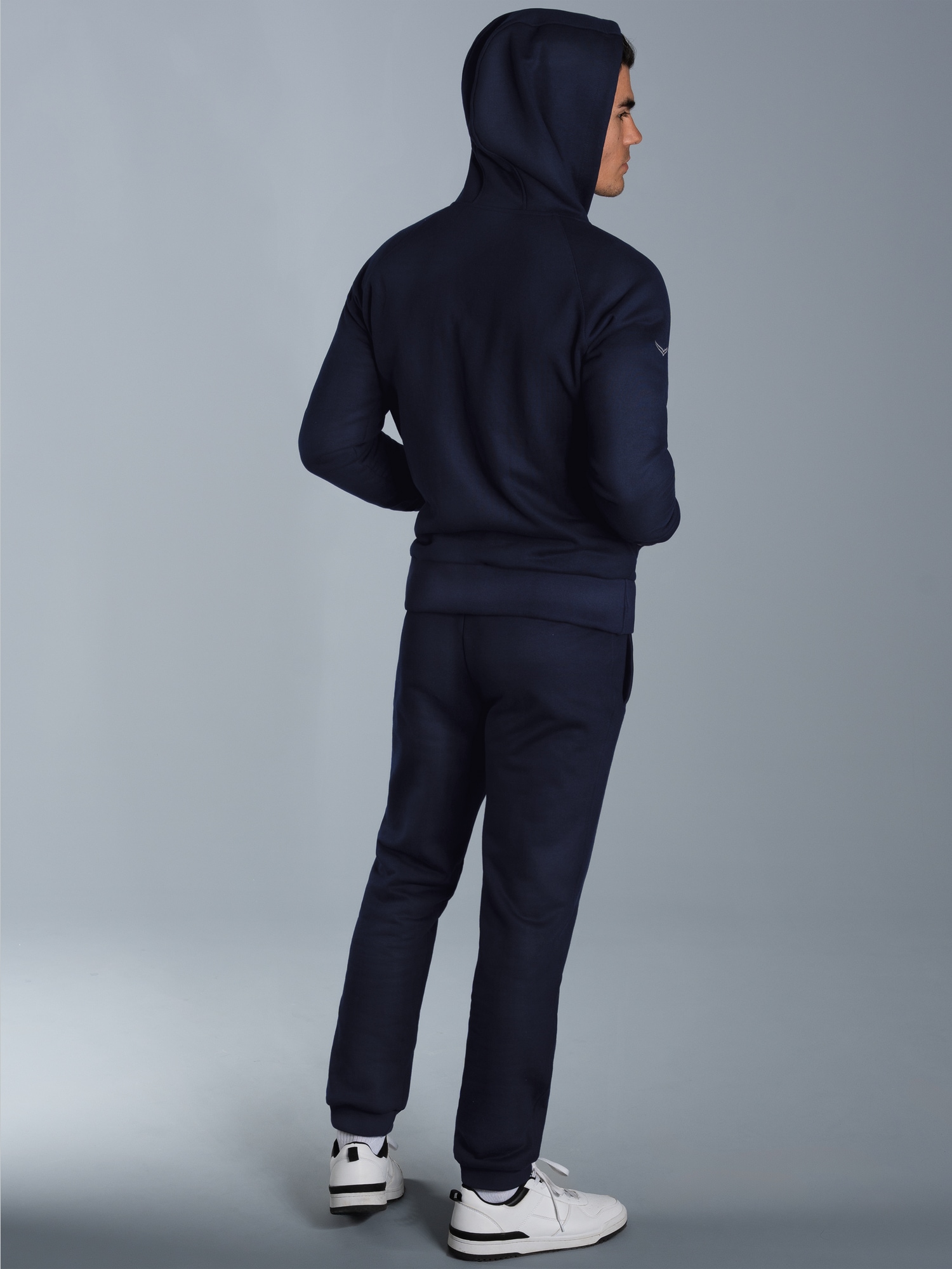 Jogginganzug mit Kapuze und ReißverschlussNavy