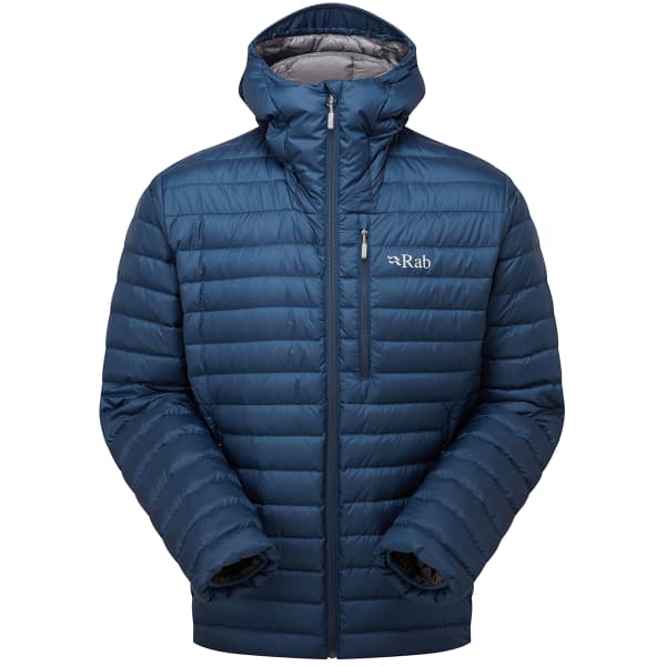 Doudoune randonnée RAB MICROLIGHT ALPINE JACKET TEMPEST BLUE