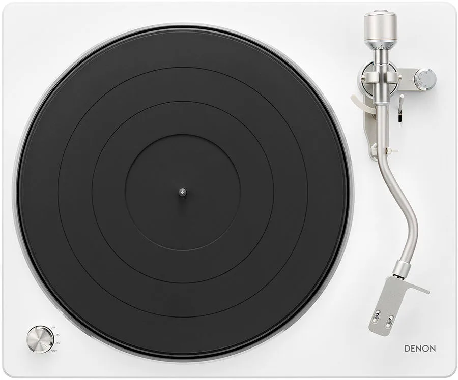 Denon DP-450 USB Blanc Platines vinyle hi-fi