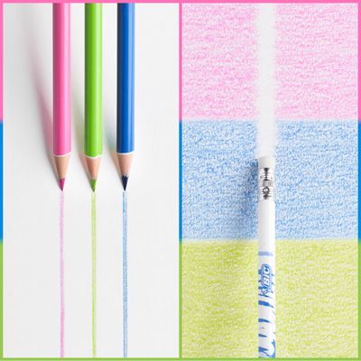BIC Kids Evolution Illusion - 12 Crayons de couleur effaçables