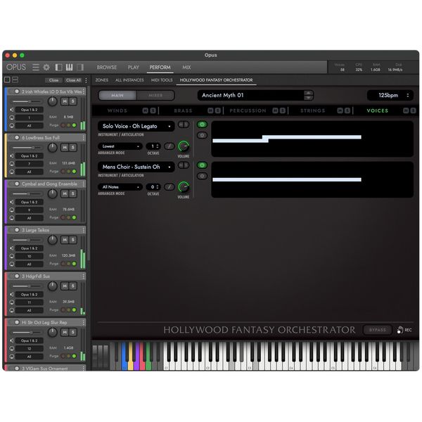 EastWest Hollywood Fantasy Orchestrator