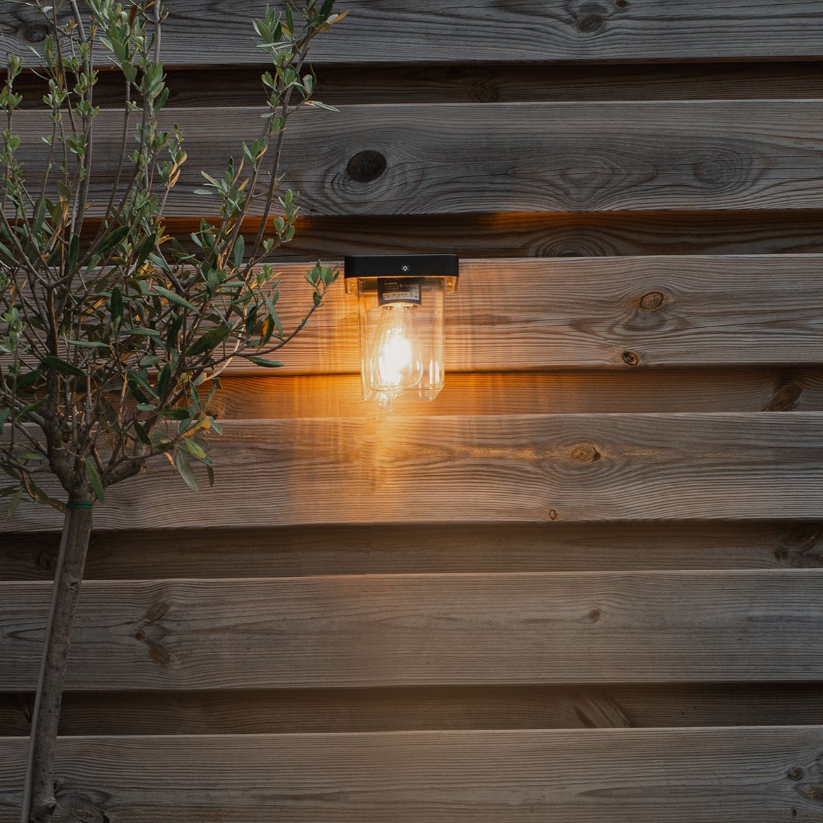 Moderne buiten wandlamp zwart IP54 - Chimay