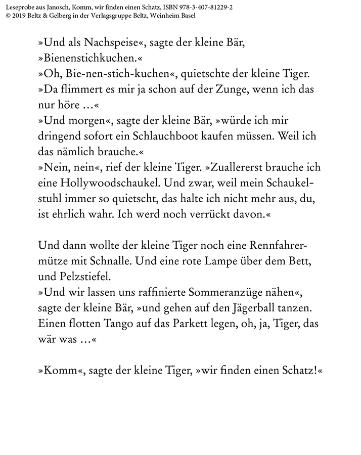 Komm, wir finden einen Schatz