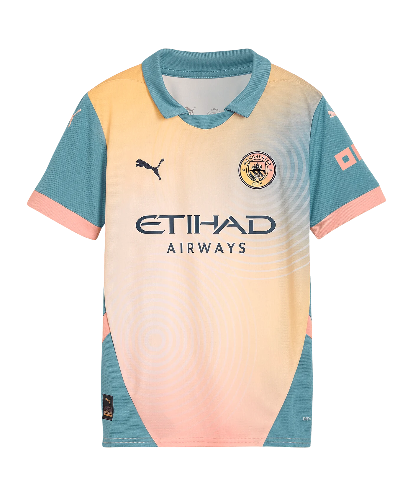 PUMA Manchester City Trikot 4th 2024/2025 Kids Pink F04